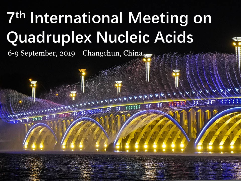 The 7th International Meeting on Quadruplex Nucleic Acids